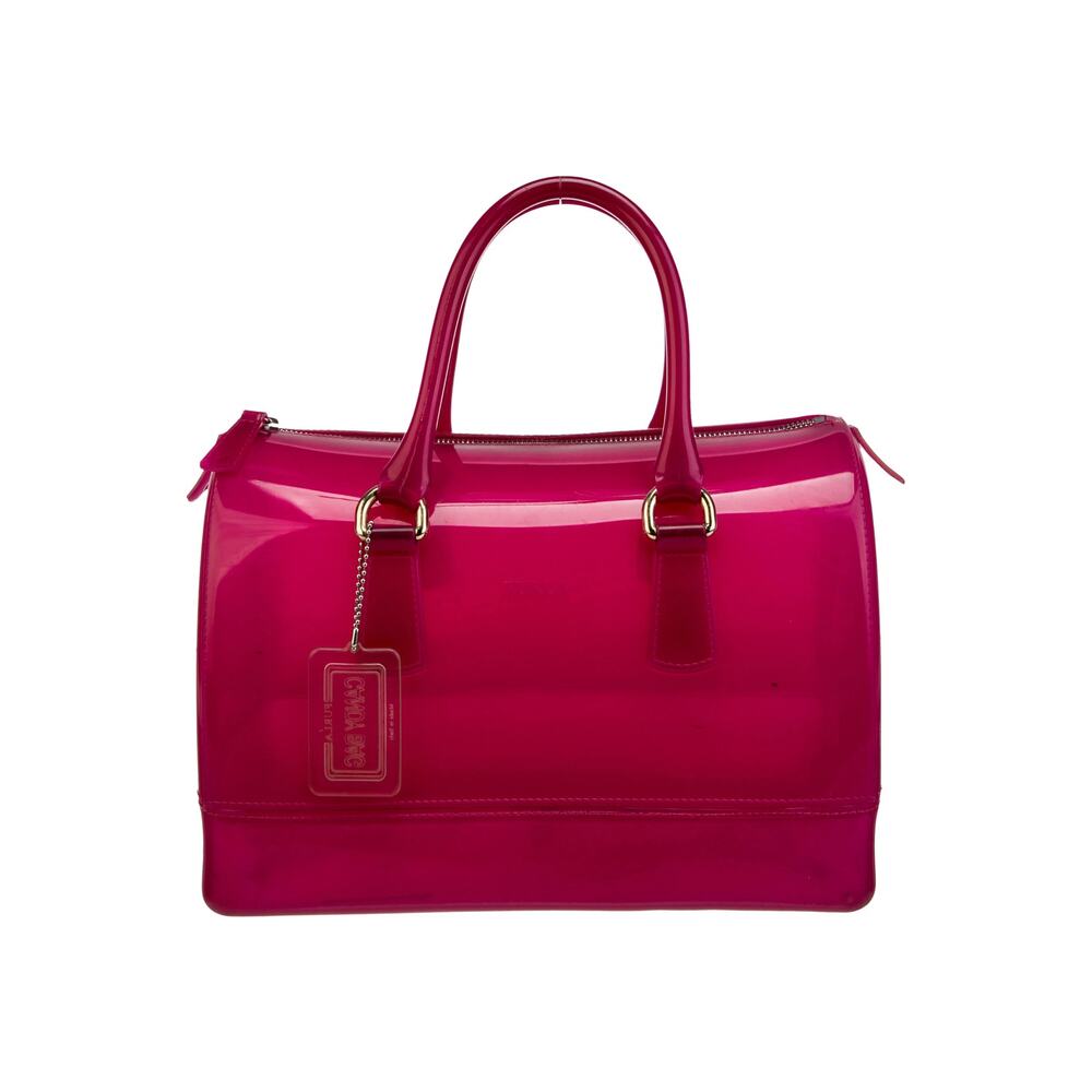 Furla Rubber Candy Boston Bag Pristine - Picture 7 of 9